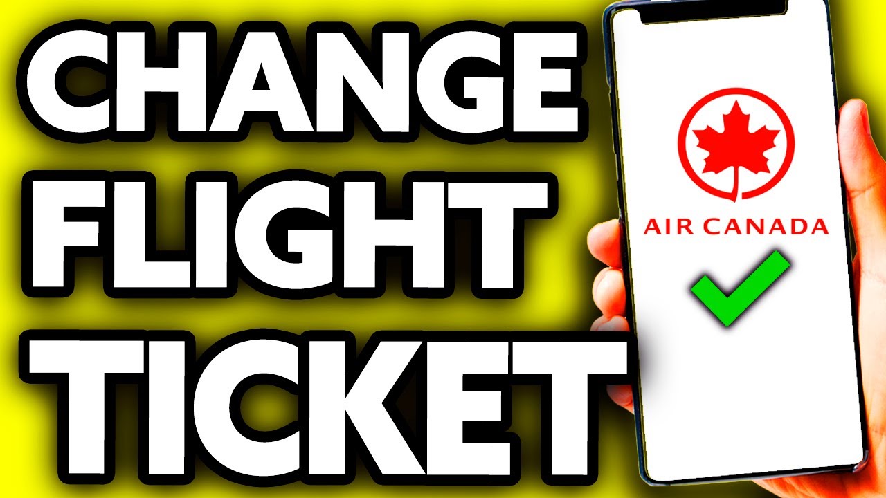 air canada change flight